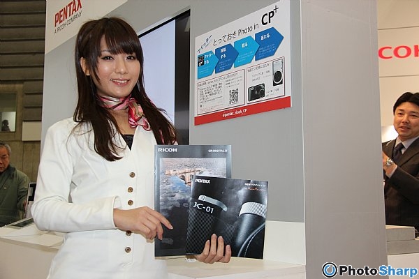 卡哇伊MODEL展示最新PENTAX RICOH型錄